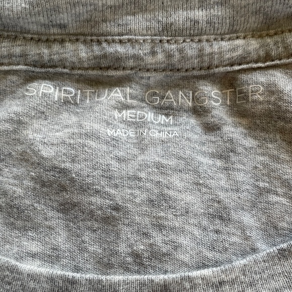 Spiritual Gangster Sleeveless Knot Top Size Medium - Picture 2 of 5